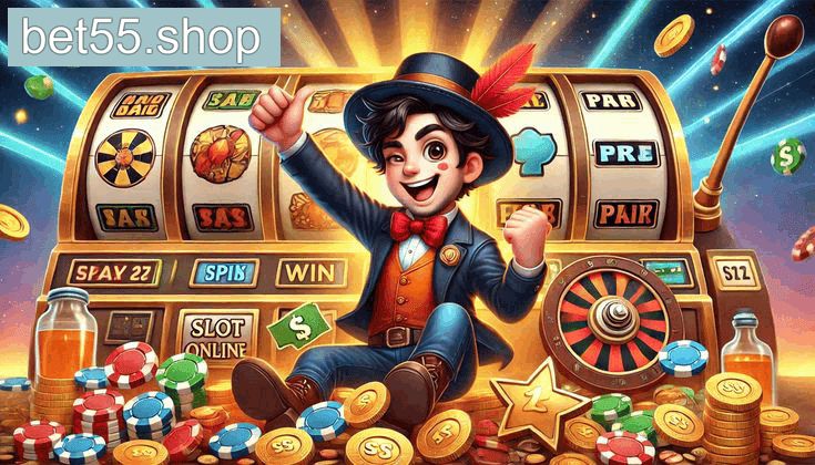 Conta BET55 sincronizada site e app