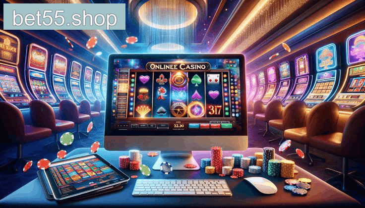 Roleta e blackjack BET55